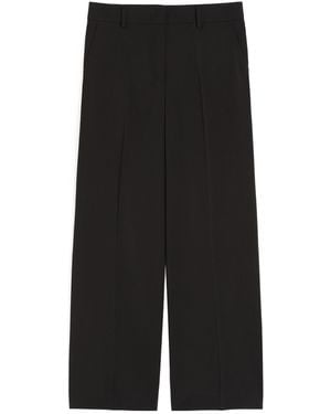 Weekend by Maxmara Visivo Wide Leg Trousers - Black