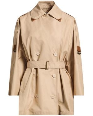 Max Mara Full-Length Jackets - Natural