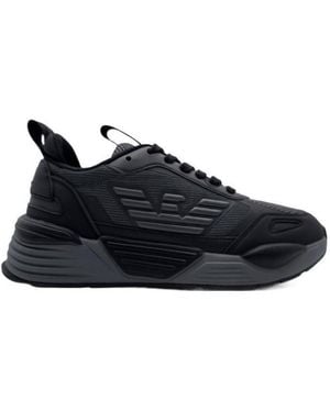 EA7 Logo Casual Trainers - Blue