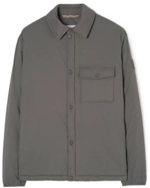 Burberry Nylon Dalewood Overshirt - Gray