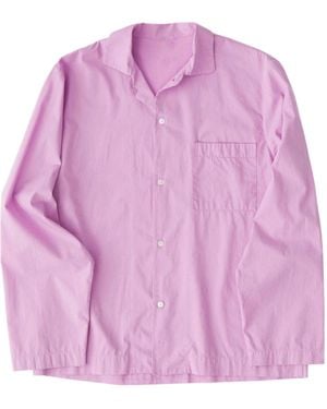 Tekla Long-Sleeved Shirt Pyjamas - Pink