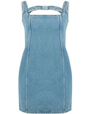 Nina Ricci Denim Mini Dress - Blue