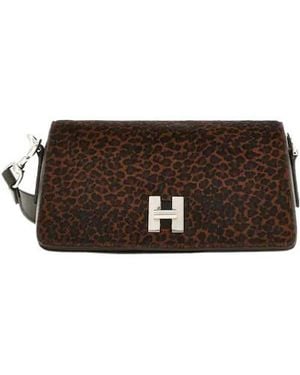 Hogan Micro Pattern Crossbody Bag - Brown
