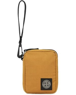 Stone Island Wrist Wallet - Metallic