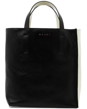 Marni Logo Handbag - Black