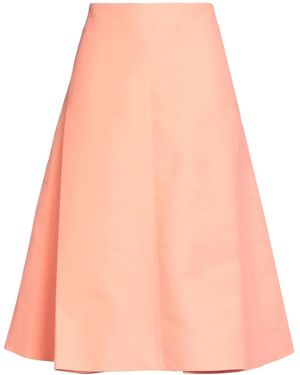 Marni Unlined Pleated Skirt - Pink