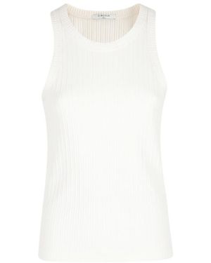 Circolo 1901 Tank Top Ribbed - White