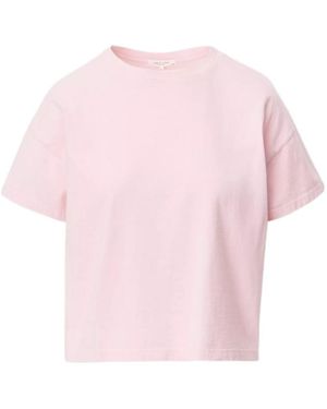 Rag & Bone Washed Loose T-Shirt - Pink