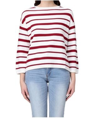 Max Mara Long-Sleeved Knitwear - White