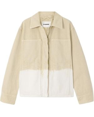 Jil Sander Gradient Denim Jacket - Natural