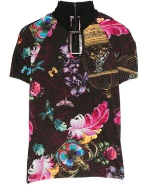 Versace Jeans Couture Short Sleeve Top - Black