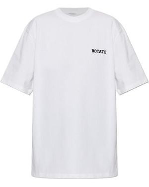 ROTATE BIRGER CHRISTENSEN Oversized T-Shirt - White