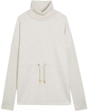 Varley Loose Long-Sleeved Sweatshirt - White