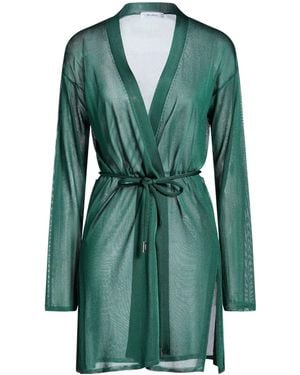 Max Mara Solid-Colored Lightweight Knit Top - Green