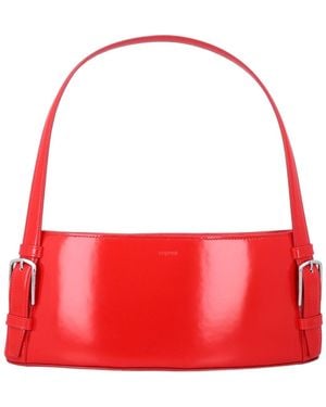 Coperni Ergonomic Buckle Shoulder Bag - Red