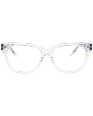 Balenciaga Eyewear Butterfly Frame Glasses - Natural