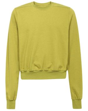 Rick Owens Jersey Crewneck Sweatshirt - Green