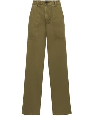 Citizens of Humanity Hayden Cotton Loose Trousers - Green