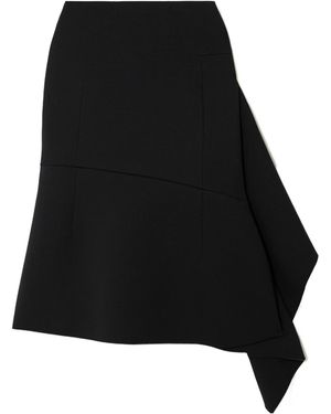 Dries Van Noten Comfortable Midi Skirt - Black