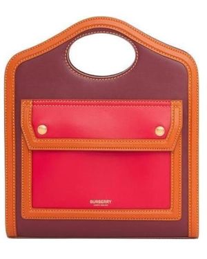 Burberry Mini Pocket Tote Bag - Red