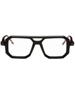 Kuboraum Aviator-Style Non-Prescription Glasses - White