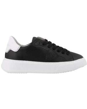Philippe Model Temple Low-Top Trainers - Black