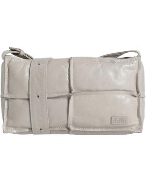 MM6 by Maison Margiela Medium-Sized Leather Camera Bag - Grey