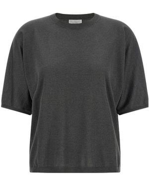 Brunello Cucinelli 'Sparkling' Jumper - Grey