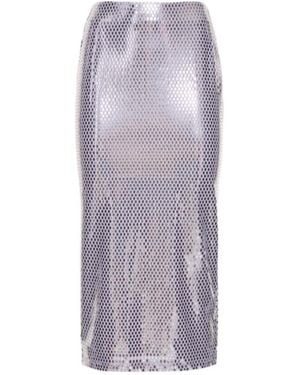 ROTATE BIRGER CHRISTENSEN Hermony Skirt - Purple