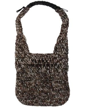 Isabel Marant Small Praia Shoulder Bag - Black