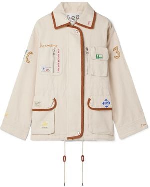 Sea Patch-Pocket Jacket - Natural