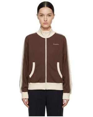 Marissa Chiara Long-Sleeved Zip-Up Jacket - Brown