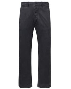 AURALEE Cotton Chinos - Blue