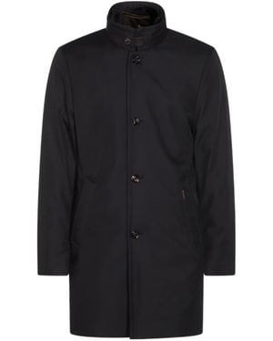 Moorer Bond-Wi Single-Breasted Jacket - Blue