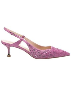 Liu Jo Embellished Slingback Pumps - Pink