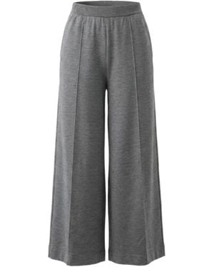 Gucci Cotton Silk Jersey Leisure Trousers - Grey