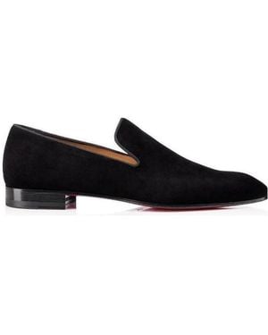 Christian Louboutin Dandelion Slip-On Loafers - Black