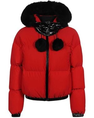 Moose Knuckles Long-Sleeved Cotton Suit - Red