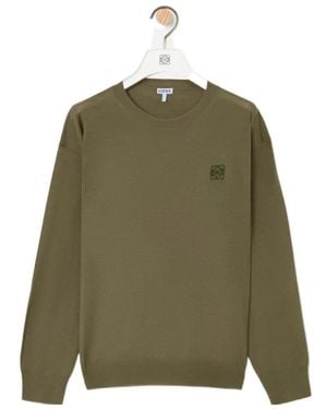 Loewe Long-Sleeved Jumper - Green