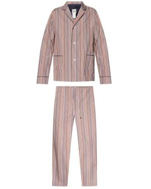 Paul Smith Two Piece Pyjama Set - Pink
