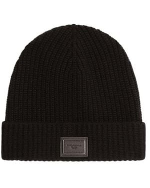 Dolce & Gabbana Cashmere Hat - Black