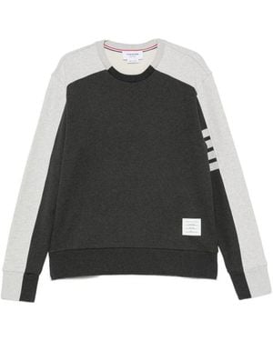Thom Browne Long-Sleeves Sweatshirt - Black