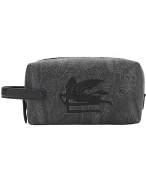 Etro Small Arnica Pouch Bag - Gray