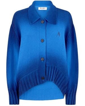 The Attico The Cerulean Cardigan - Blue