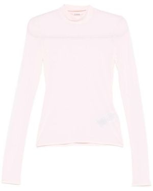 Jil Sander Fine-Knit Jumper - Pink