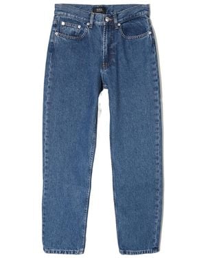 A.P.C. Martin Straight-Leg Jeans - Blue
