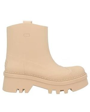 Chloé Simple Platform Boots - Natural