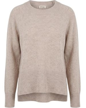 Not Shy Ribbed-Knit Cashmere Jumper - Brown