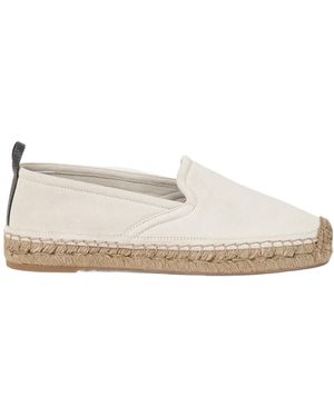Brunello Cucinelli Monili Chain-Detail Espadrilles - White