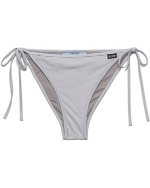 Prada Jersey Bikini Bottom - Gray